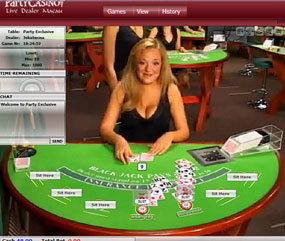 Live Dealer Casino Blackjack